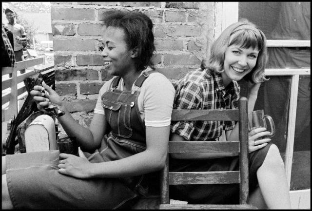 SNCC workers, Dorie Ladner and Casey Hayden in Selma